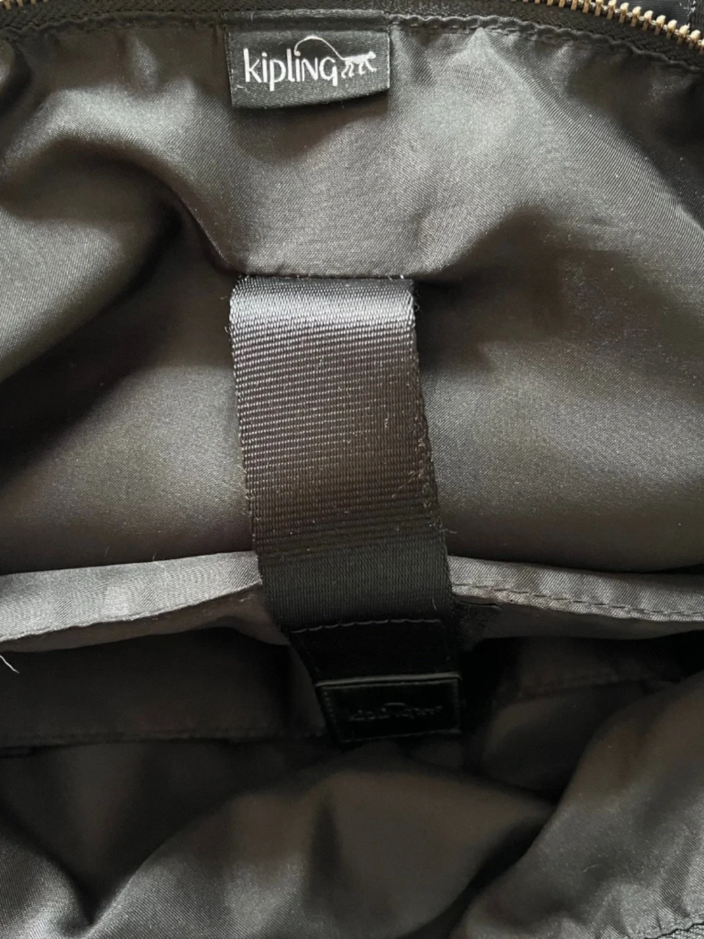 Kipling Black Camryn Laptop Crossbody Padded Bag Large Travel Bag